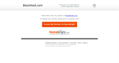 Desktop Screenshot of blockhost.com