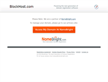 Tablet Screenshot of blockhost.com