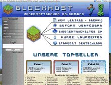 Tablet Screenshot of blockhost.de